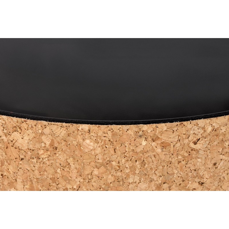 'SASHA Natural/Black Coffee Table' 'SASHA Natural/Black Coffee Table'