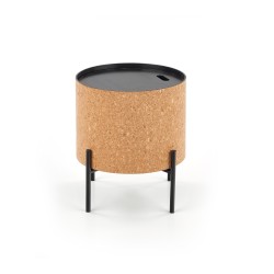 'SASHA Natural/Black Coffee Table' 'SASHA Natural/Black Coffee Table'