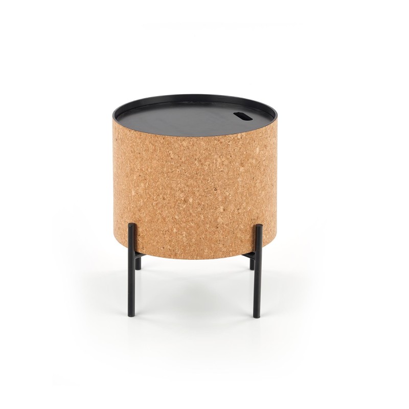 'SASHA Natural/Black Coffee Table' 'SASHA Natural/Black Coffee Table'