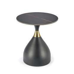 'SCALITA Black Marble Coffee Table / Black / Gold' 'SCALITA Black Marble Coffee Table / Black / Gold'