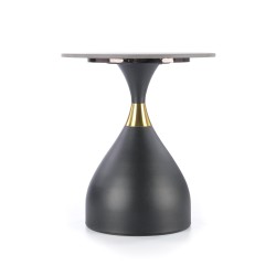 'SCALITA Black Marble Coffee Table / Black / Gold' 'SCALITA Black Marble Coffee Table / Black / Gold'