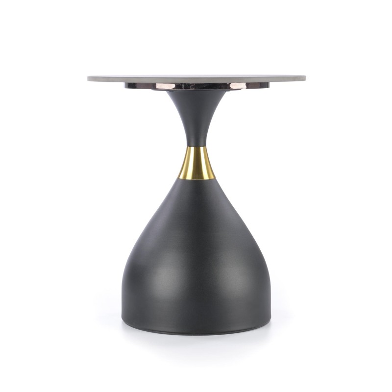 'SCALITA Black Marble Coffee Table / Black / Gold' 'SCALITA Black Marble Coffee Table / Black / Gold'