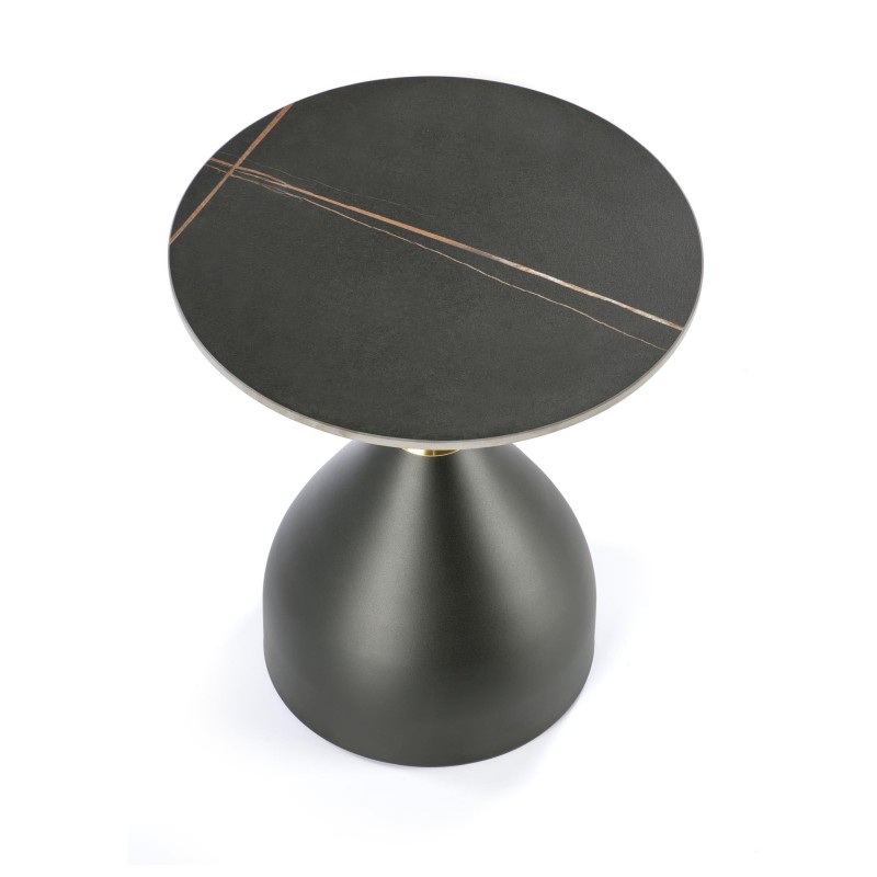 'SCALITA Black Marble Coffee Table / Black / Gold' 'SCALITA Black Marble Coffee Table / Black / Gold'