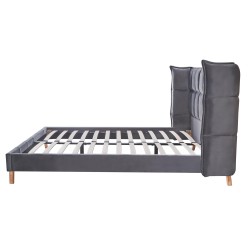 'SCANDINO Bed 160, Ash Grey' 'SCANDINO Bed 160, Ash Grey'