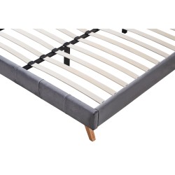 'SCANDINO Bed 160, Ash Grey' 'SCANDINO Bed 160, Ash Grey'
