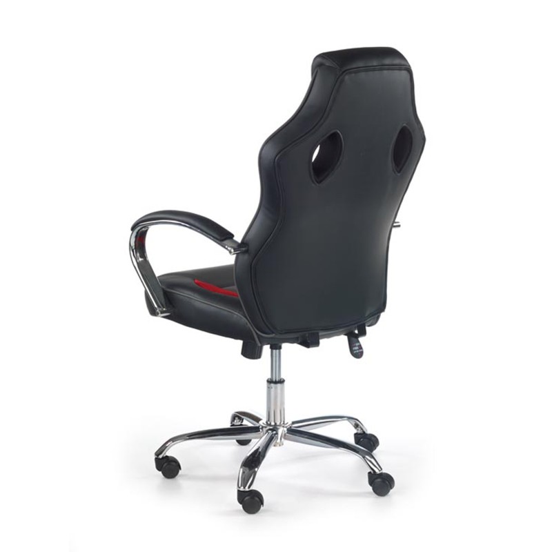 'SCROLL Office Chair in Black / Red / Ash' 'SCROLL Office Chair in Black / Red / Ash'