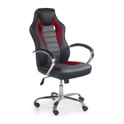 'SCROLL Office Chair in Black / Red / Ash' 'SCROLL Office Chair in Black / Red / Ash'