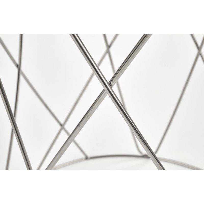'SELENA Coffee Table, Frame - Chrome, Glass - Smoked' 'SELENA Coffee Table, Frame - Chrome, Glass - Smoked'