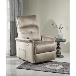 'SEMIR 2 Beige Relaxation Armchair'