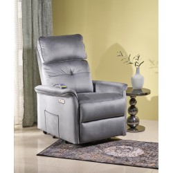 'SEMIR 2 Relaxation Armchair in Ash Grey'
