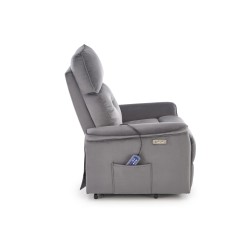 'SEMIR 2 Relaxation Armchair in Ash Grey' 'SEMIR 2 Relaxation Armchair in Ash Grey'