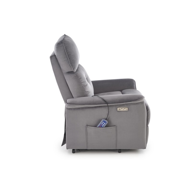 'SEMIR 2 Relaxation Armchair in Ash Grey' 'SEMIR 2 Relaxation Armchair in Ash Grey'