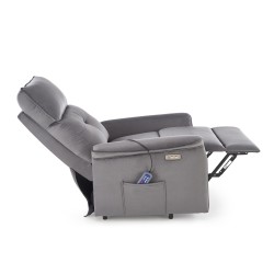 'SEMIR 2 Relaxation Armchair in Ash Grey' 'SEMIR 2 Relaxation Armchair in Ash Grey'