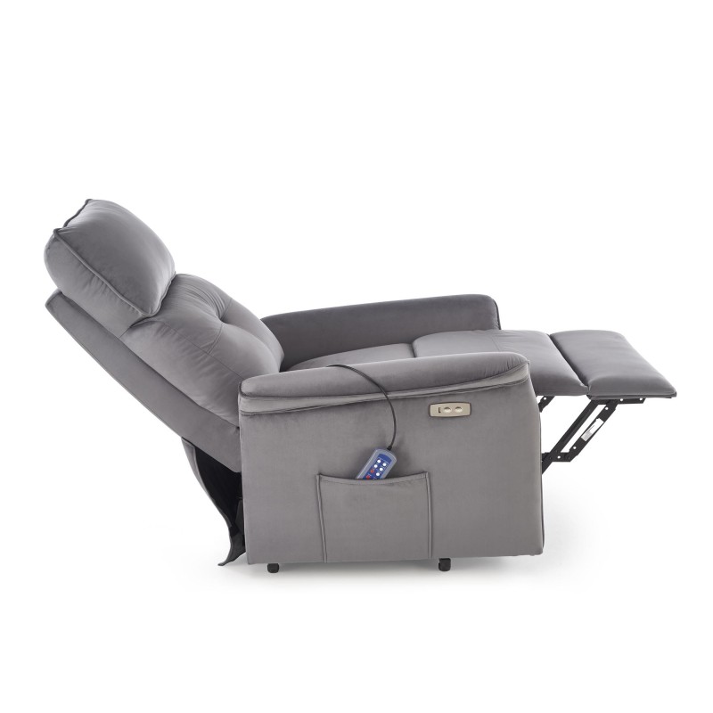 'SEMIR 2 Relaxation Armchair in Ash Grey' 'SEMIR 2 Relaxation Armchair in Ash Grey'
