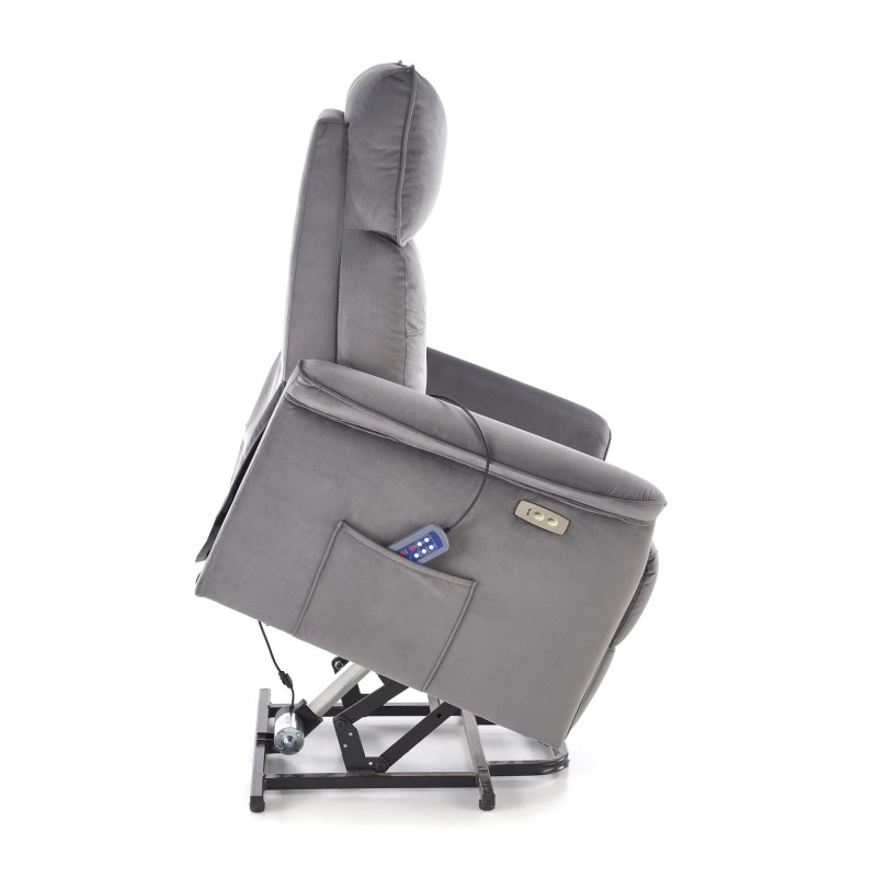 'SEMIR 2 Relaxation Armchair in Ash Grey' 'SEMIR 2 Relaxation Armchair in Ash Grey'