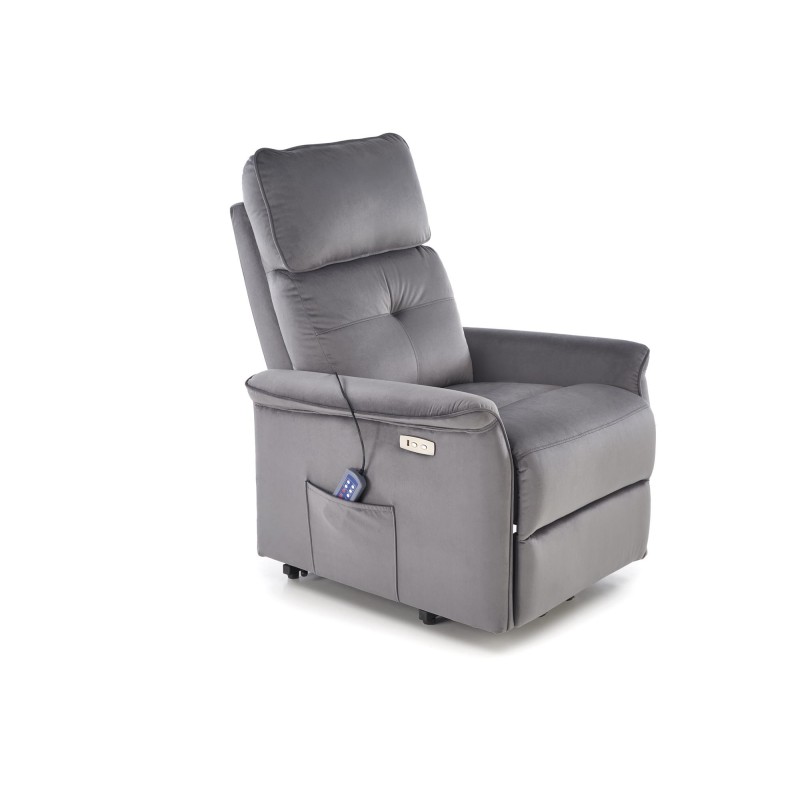 'SEMIR 2 Relaxation Armchair in Ash Grey' 'SEMIR 2 Relaxation Armchair in Ash Grey'