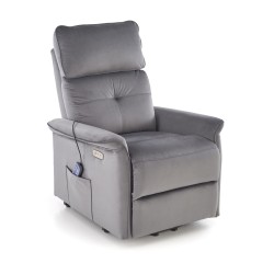 'SEMIR 2 Relaxation Armchair in Ash Grey' 'SEMIR 2 Relaxation Armchair in Ash Grey'