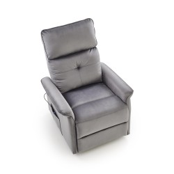'SEMIR 2 Relaxation Armchair in Ash Grey' 'SEMIR 2 Relaxation Armchair in Ash Grey'