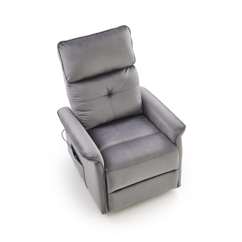 'SEMIR 2 Relaxation Armchair in Ash Grey' 'SEMIR 2 Relaxation Armchair in Ash Grey'