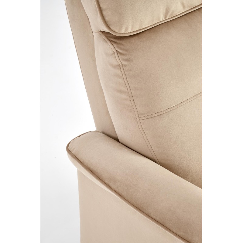 'SEMIR Electric Reclining Armchair with USB Port, Beige' 'SEMIR Electric Reclining Armchair with USB Port, Beige'