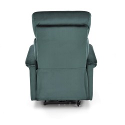 'SEMIR Electric Reclining Armchair with USB Port, Dark Green' 'SEMIR Electric Reclining Armchair with USB Port, Dark Green'