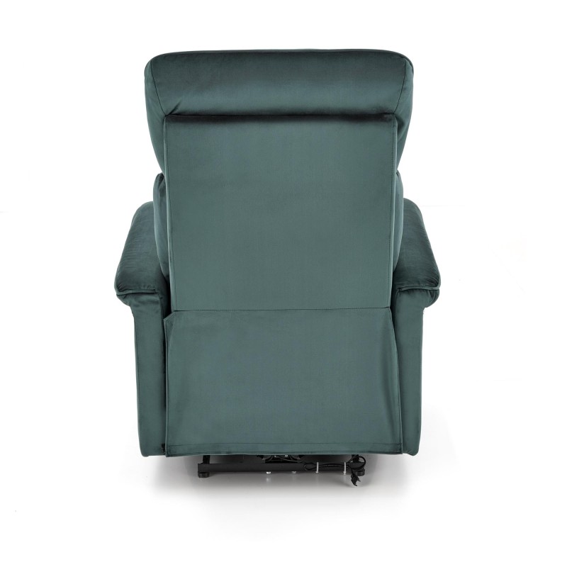 'SEMIR Electric Reclining Armchair with USB Port, Dark Green' 'SEMIR Electric Reclining Armchair with USB Port, Dark Green'