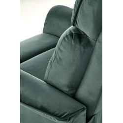 'SEMIR Electric Reclining Armchair with USB Port, Dark Green' 'SEMIR Electric Reclining Armchair with USB Port, Dark Green'