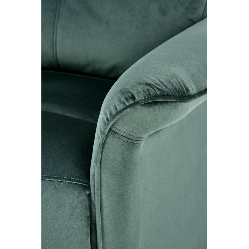 'SEMIR Electric Reclining Armchair with USB Port, Dark Green' 'SEMIR Electric Reclining Armchair with USB Port, Dark Green'