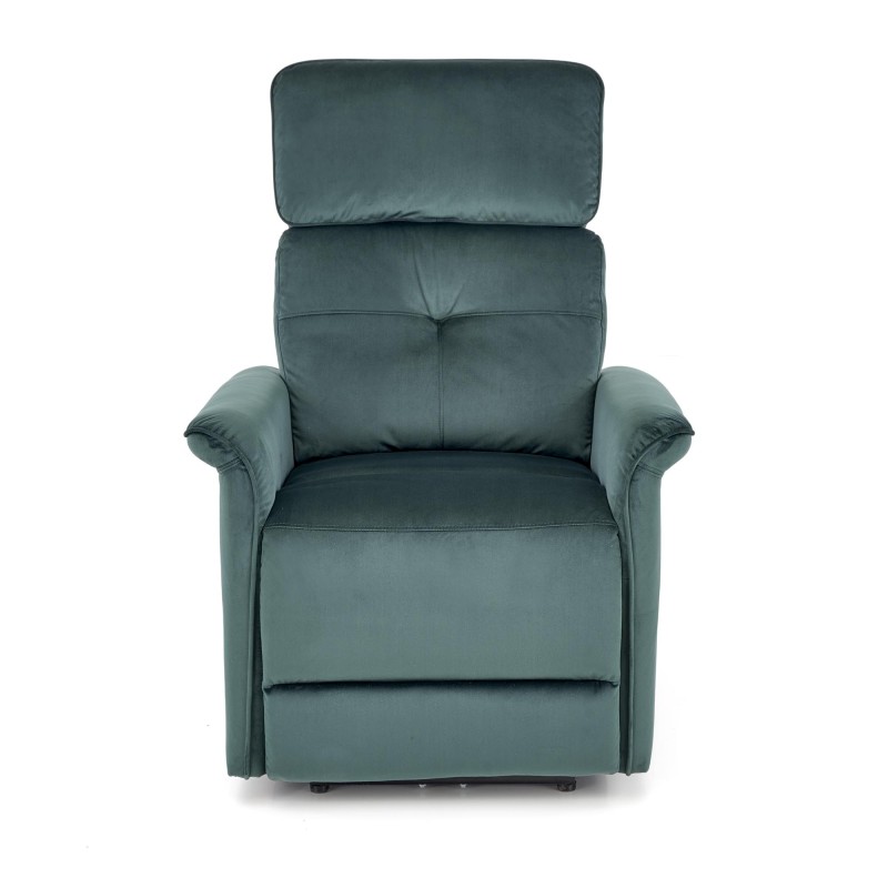 'SEMIR Electric Reclining Armchair with USB Port, Dark Green' 'SEMIR Electric Reclining Armchair with USB Port, Dark Green'