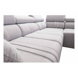 Exclusive Verona XI Corner Sofa with Sleeping Function in Velvet Fabric, Vena 13 | Your Ideal Furniture Exclusive Verona XI Corner Sofa with Sleeping Function in Velvet Fabric, Vena 13 | Your Ideal Furniture