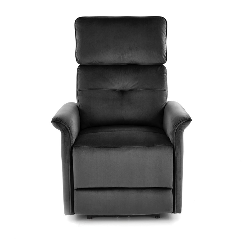 'SEMIR Electric Reclining Armchair with USB Port, Black' 'SEMIR Electric Reclining Armchair with USB Port, Black'