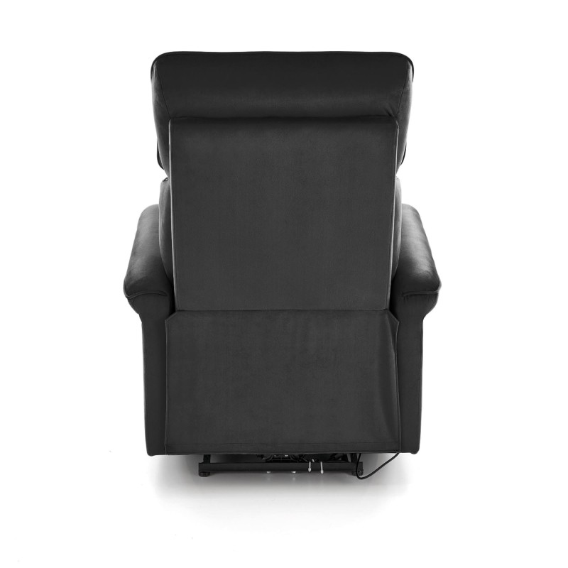'SEMIR Electric Reclining Armchair with USB Port, Black' 'SEMIR Electric Reclining Armchair with USB Port, Black'