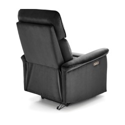 'SEMIR Electric Reclining Armchair with USB Port, Black' 'SEMIR Electric Reclining Armchair with USB Port, Black'