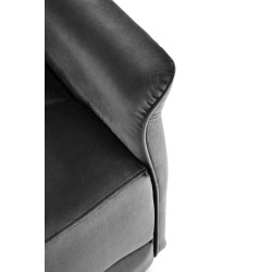 'SEMIR Electric Reclining Armchair with USB Port, Black' 'SEMIR Electric Reclining Armchair with USB Port, Black'