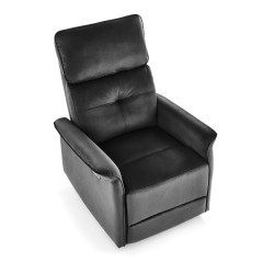 'SEMIR Electric Reclining Armchair with USB Port, Black' 'SEMIR Electric Reclining Armchair with USB Port, Black'