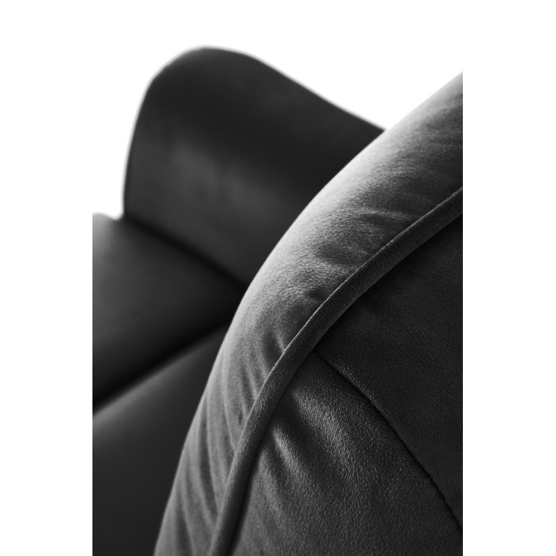 'SEMIR Electric Reclining Armchair with USB Port, Black' 'SEMIR Electric Reclining Armchair with USB Port, Black'