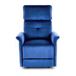 'SEMIR Electric Reclining Armchair with USB Port, Navy Blue' 'SEMIR Electric Reclining Armchair with USB Port, Navy Blue'