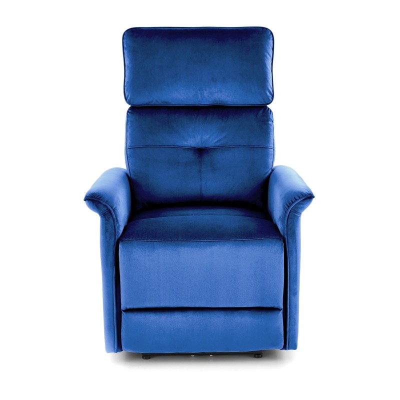 'SEMIR Electric Reclining Armchair with USB Port, Navy Blue' 'SEMIR Electric Reclining Armchair with USB Port, Navy Blue'