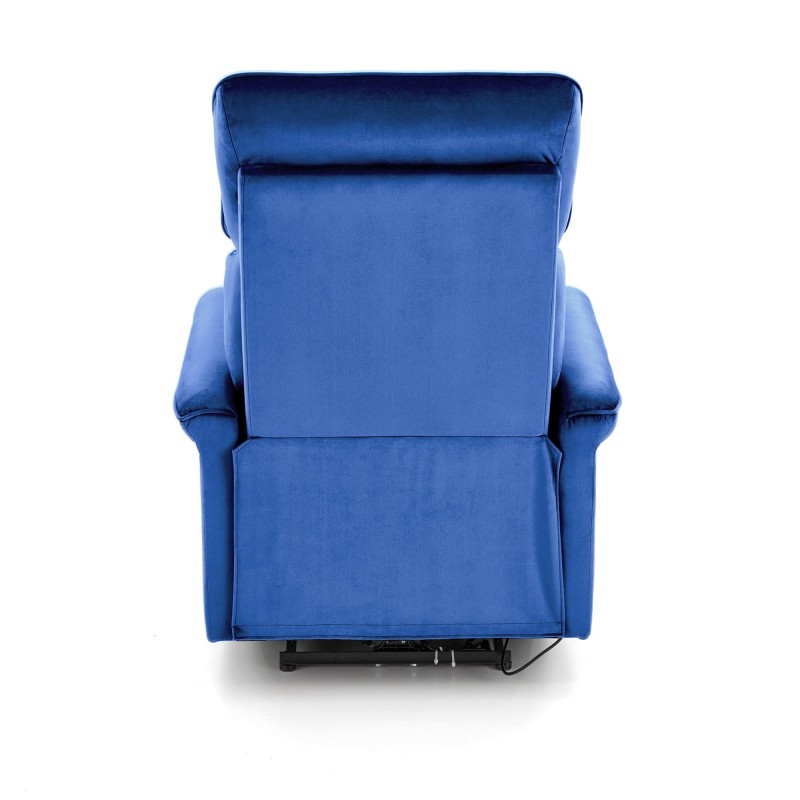 'SEMIR Electric Reclining Armchair with USB Port, Navy Blue' 'SEMIR Electric Reclining Armchair with USB Port, Navy Blue'