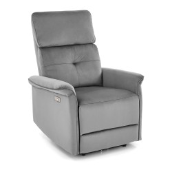 'SEMIR Electric Reclining Armchair with USB Port, Ash Grey' 'SEMIR Electric Reclining Armchair with USB Port, Ash Grey'