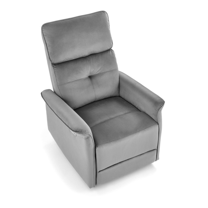 'SEMIR Electric Reclining Armchair with USB Port, Ash Grey' 'SEMIR Electric Reclining Armchair with USB Port, Ash Grey'