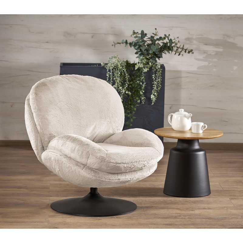 'SHELL Relaxation Armchair, Cream' 'SHELL Relaxation Armchair, Cream'