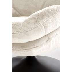 'SHELL Relaxation Armchair, Cream' 'SHELL Relaxation Armchair, Cream'