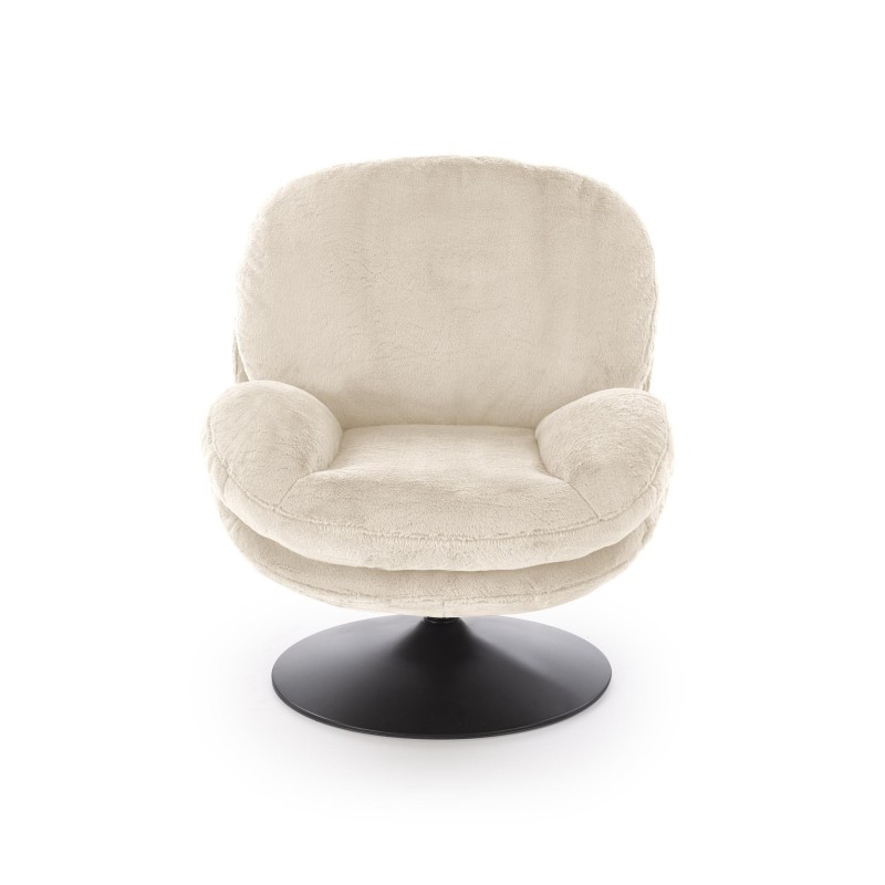 'SHELL Relaxation Armchair, Cream' 'SHELL Relaxation Armchair, Cream'