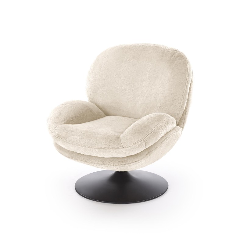 'SHELL Relaxation Armchair, Cream' 'SHELL Relaxation Armchair, Cream'