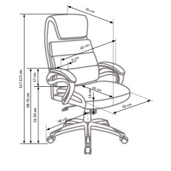 'SIDNEY Black Office Chair' 'SIDNEY Black Office Chair'