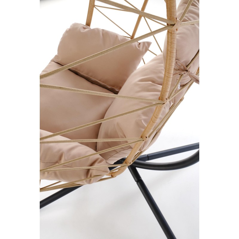 'SNAKE Garden Armchair, Natural / Beige' 'SNAKE Garden Armchair, Natural / Beige'