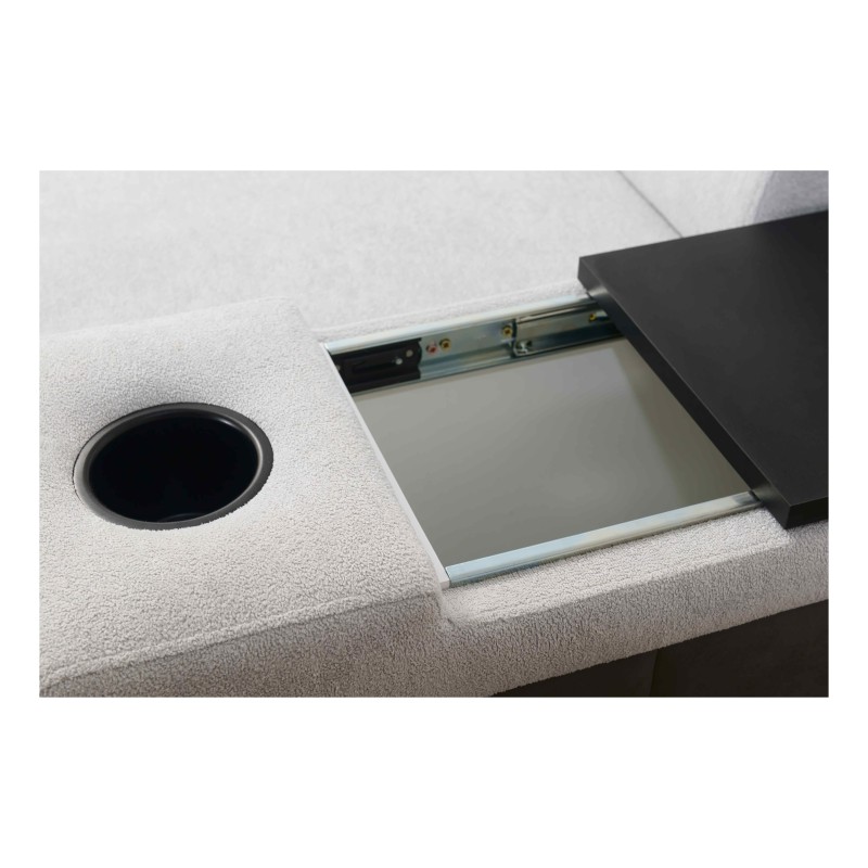 Esquina Prestige III con función de cama y puerto USB - Suave al tacto, Freya 210.02 + Tauro 8202. Esquina Prestige III con función de cama y puerto USB - Suave al tacto, Freya 210.02 + Tauro 8202.