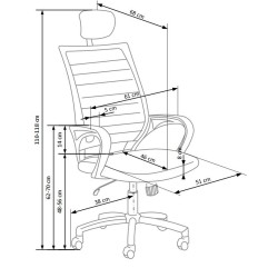 'SOCKET Office Chair in White-Black' 'SOCKET Office Chair in White-Black'