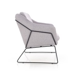 'SOFT 2 XL Double Relaxation Chair with Black Frame, Light Ash' 'SOFT 2 XL Double Relaxation Chair with Black Frame, Light Ash'